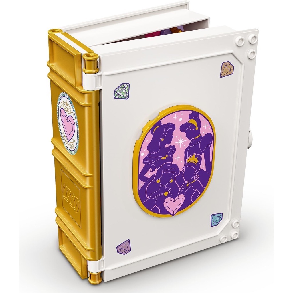 เลโก้ LEGO Disney 43193 Ariel, Belle, Cinderella and Tiana's Storybook Adventures