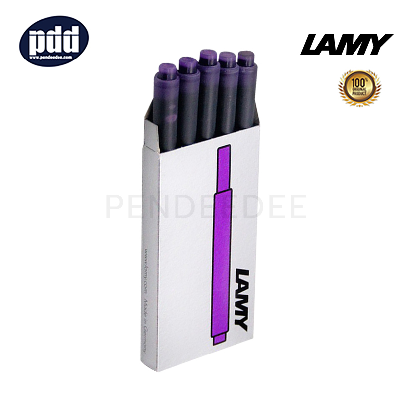 LAMY หมึกหลอด ลามี่ ที10 หมึกม่วง LAMY T10 Violet Ink Cartridges Refill