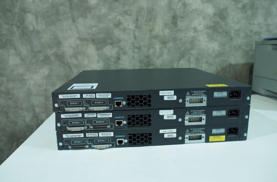 Cisco 3750G 48port L3 มือ 2 พร้อมใช้งาน