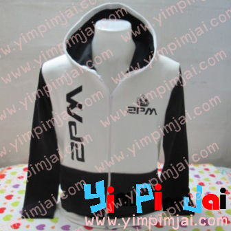 เสื้อกันหนาว ขาวดำ 2PM