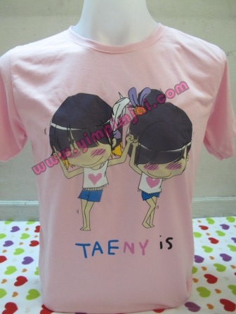 เสื้อยืดสกรีนลาย Taeny