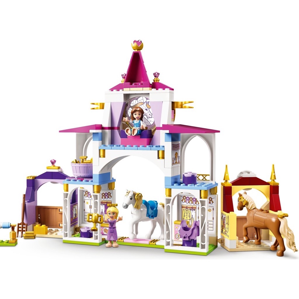เลโก้ LEGO Disney 43195 Belle and Rapunzel's Royal Stables