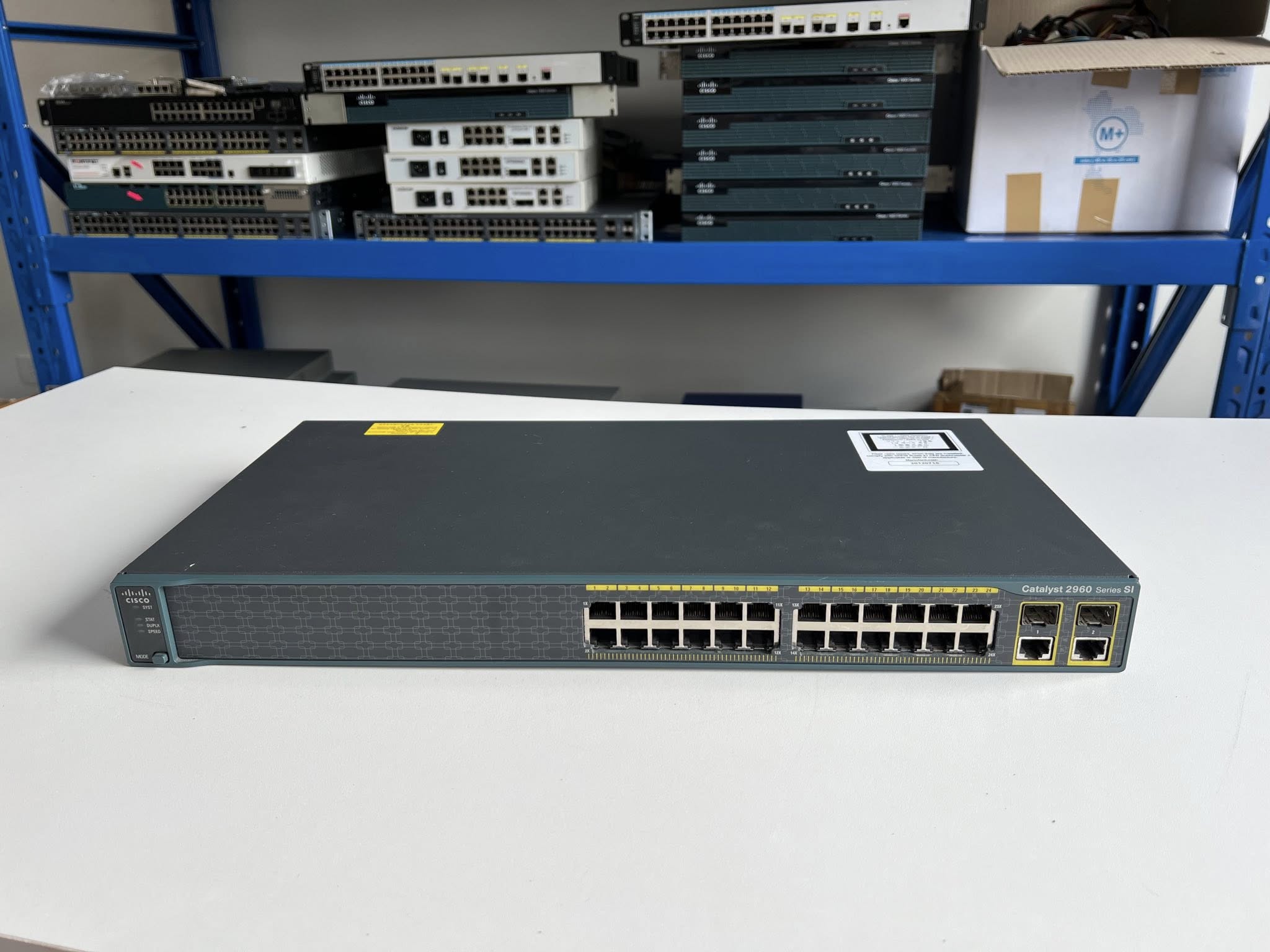 Switch Cisco 2960 24TC S uplink sfp 1G สวิทซิสโก้มือสองพร้อมใช้งาน