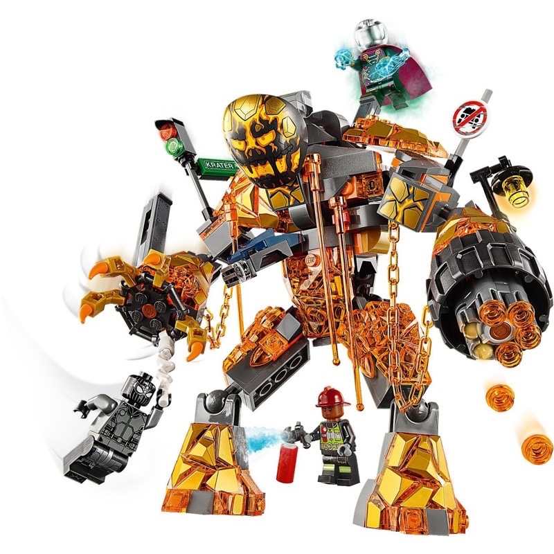 LEGO Super Heroes 76128 Molten Man Battle