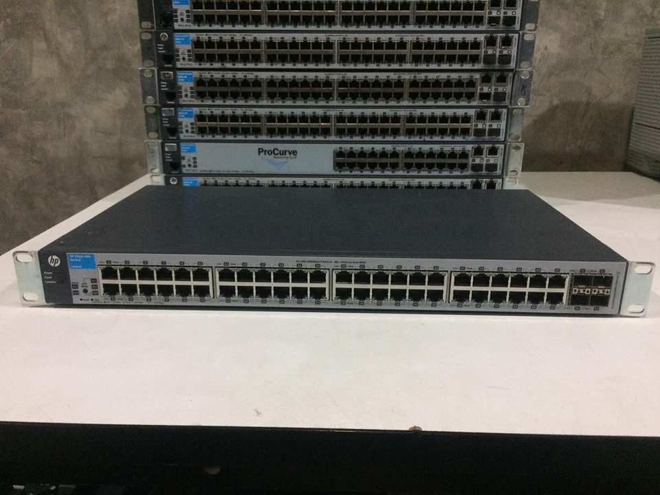hp procurve 1810G 48 port มือ 2พร้อมใช้งาน