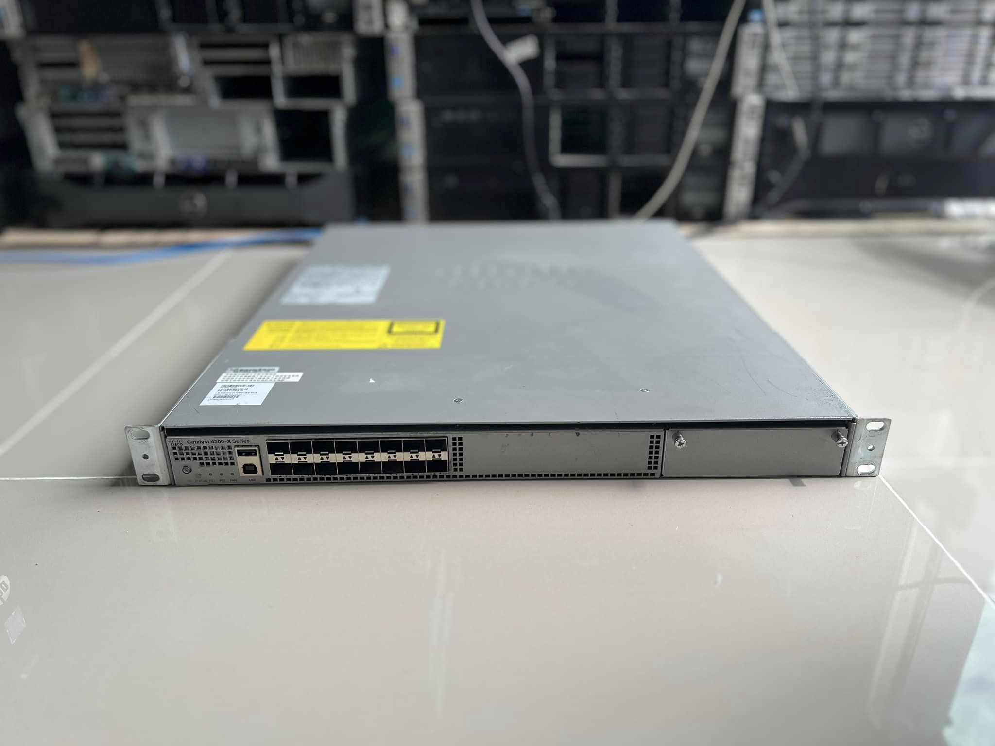Cisco WS-C4500X-16 SFP Series สวิท10gมือสองพร้อมใช้งาน