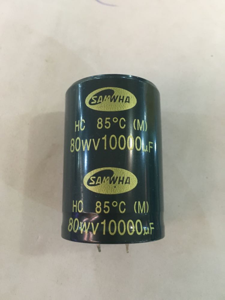SAMWHA 10000UF 80WV 80V 35*50 85C Capacitor
