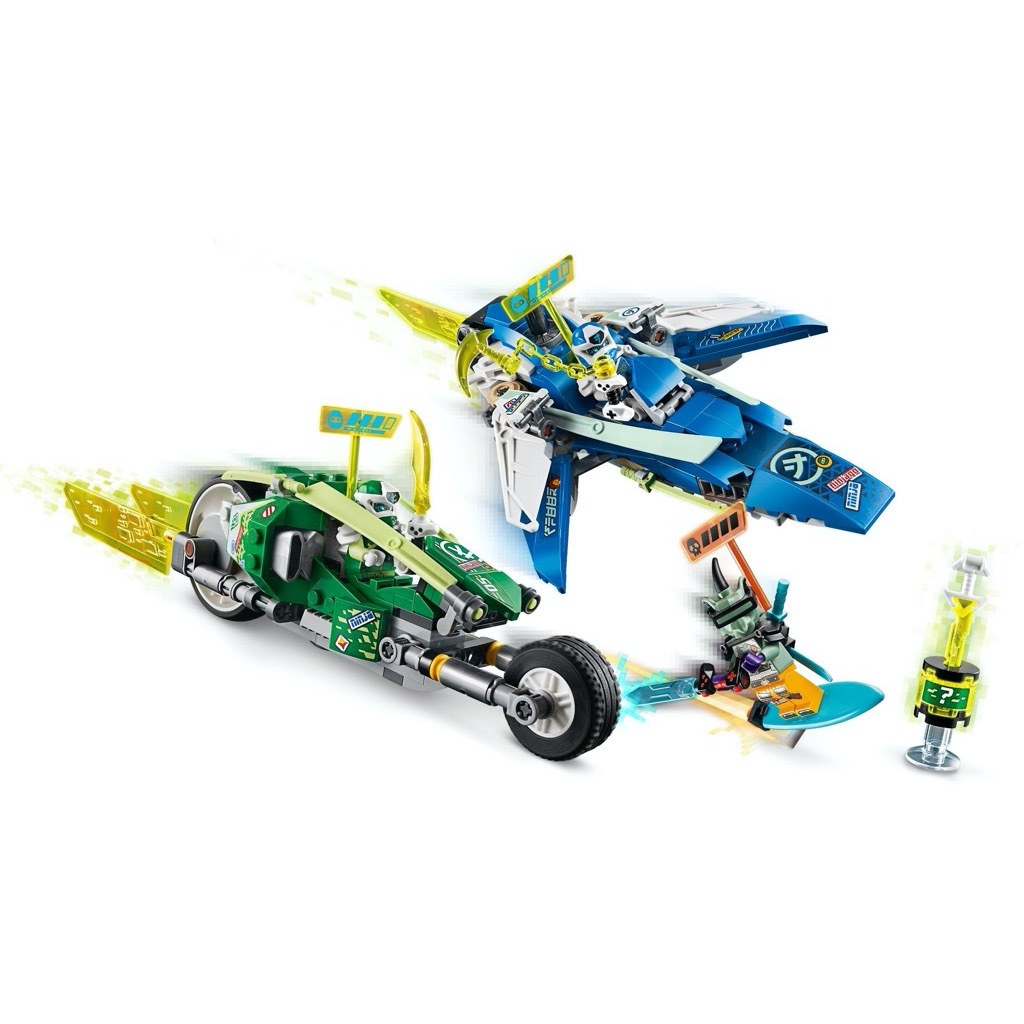 เลโก้ LEGO Ninjago 71709 Jay and Lloyd's Velocity Racers
