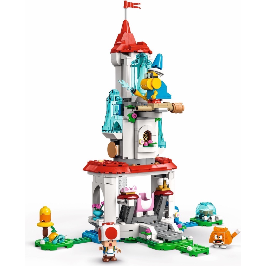 เลโก้ LEGO Super Mario 71407 Cat Peach Suit and Frozen Tower