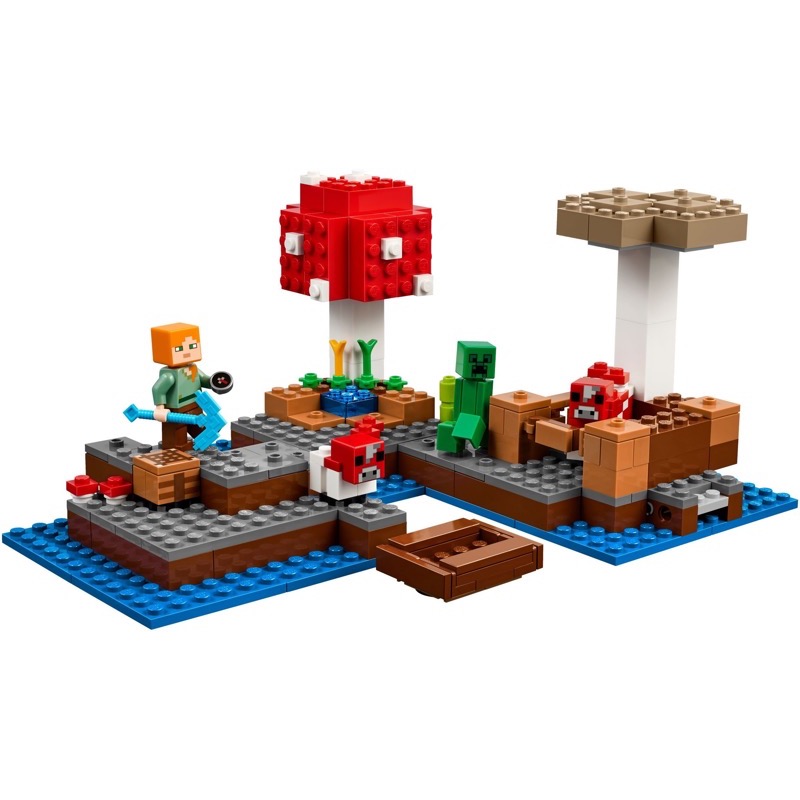 LEGO Minecraft 21129 The Mushroom Island