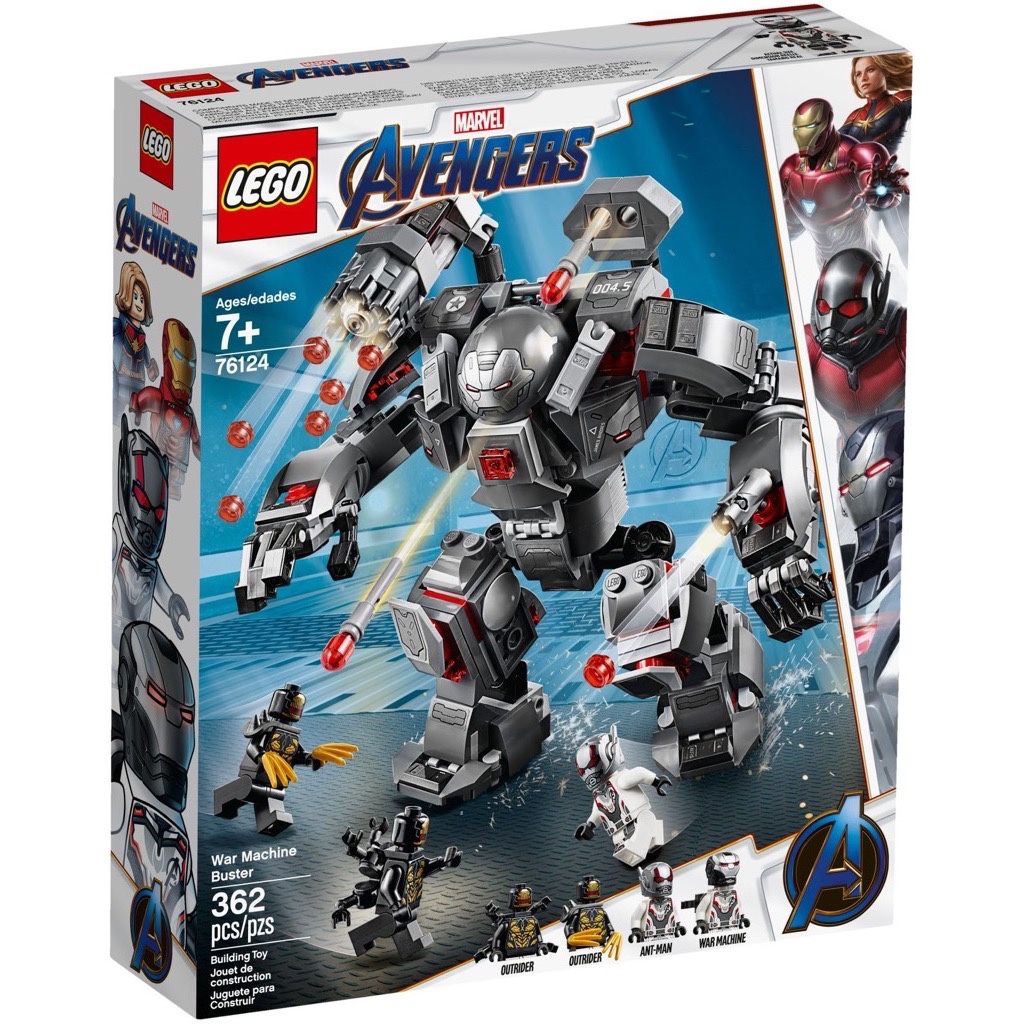 LEGO Super Heroes 76124 War Machine Buster