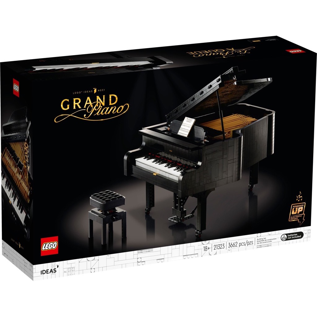 เลโก้ LEGO Exclusives 21323 Grand Piano (มีกล่องกระดาษตรงรุ่น)