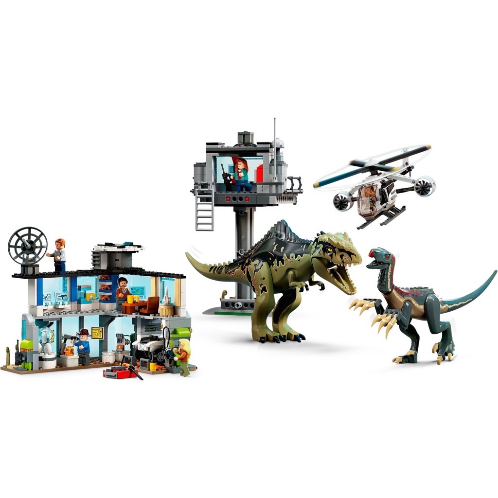 เลโก้ LEGO Jurassic World 76949 Giganotosaurus & Therizinosaurus Attack