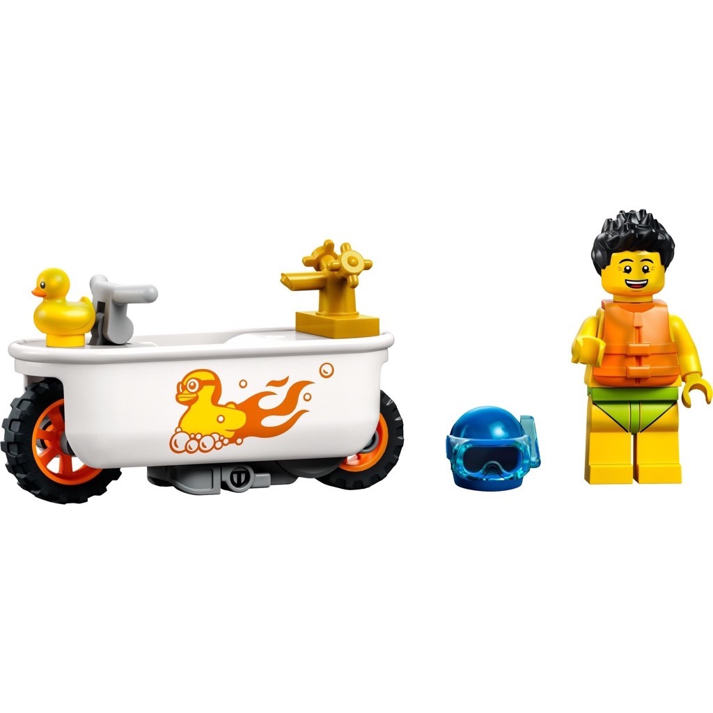 เลโก้ LEGO City 60333 Bathtub Stunt Bike