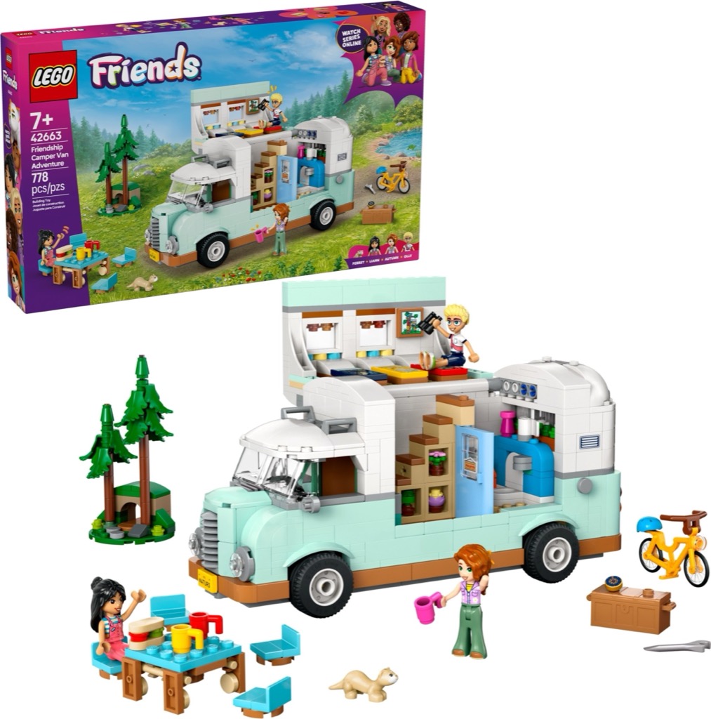 เลโก้ LEGO Friends 42663 Friendship Camper Van Adventure