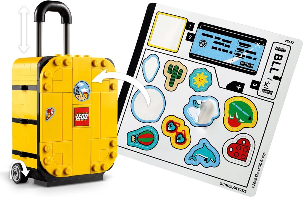 เลโก้ LEGO Exclusives 40817 Yellow Travel Suitcase