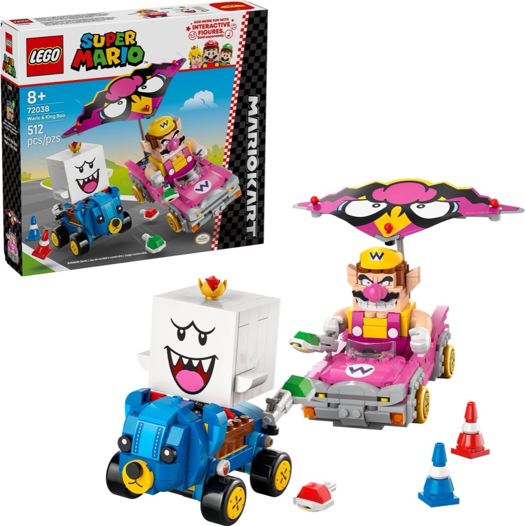 เลโก้ LEGO Super Mario 72038: Mario Kart – Wario & King Boo