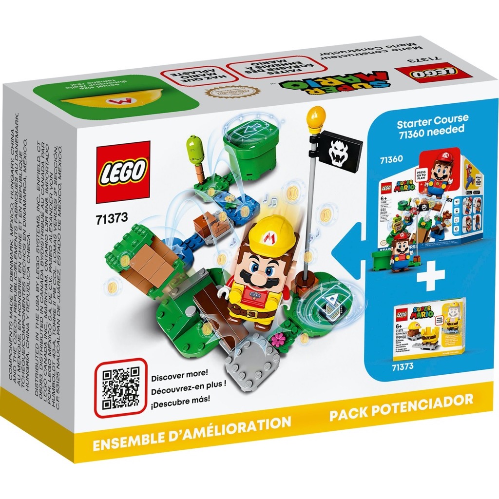 เลโก้ LEGO Super Mario 71373 Builder Mario Power-Up Pack