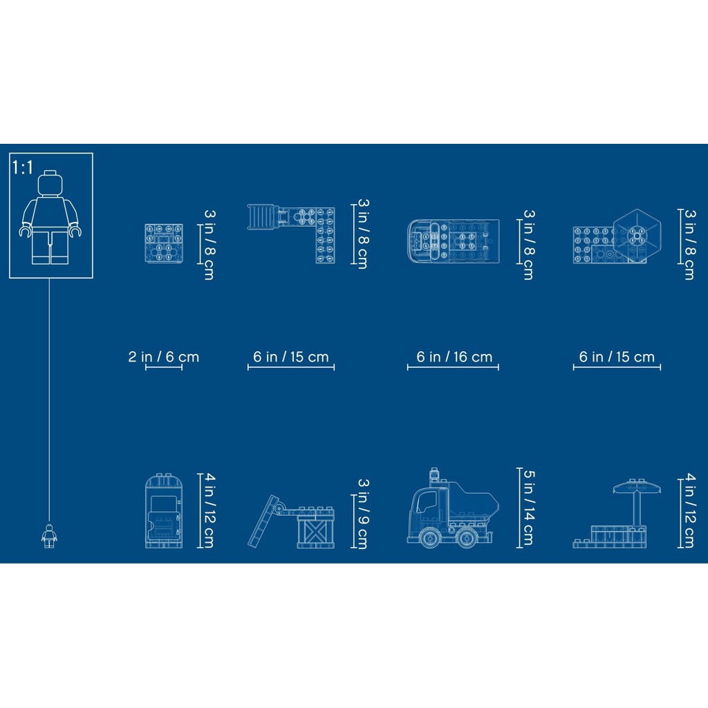 เลโก้ LEGO Duplo 10933 Tower Crane & Construction