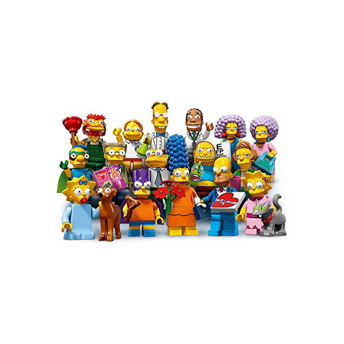 LEGO The Simpsons 71009 Series 2 Minifigures (16 Packs/Complete)