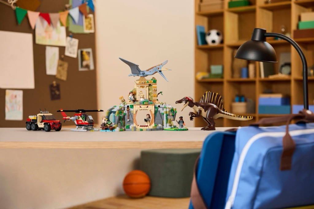 เลโก้ LEGO Jurassic World 76976 Spinosaurus & Quetzalcoatlus Air Mission