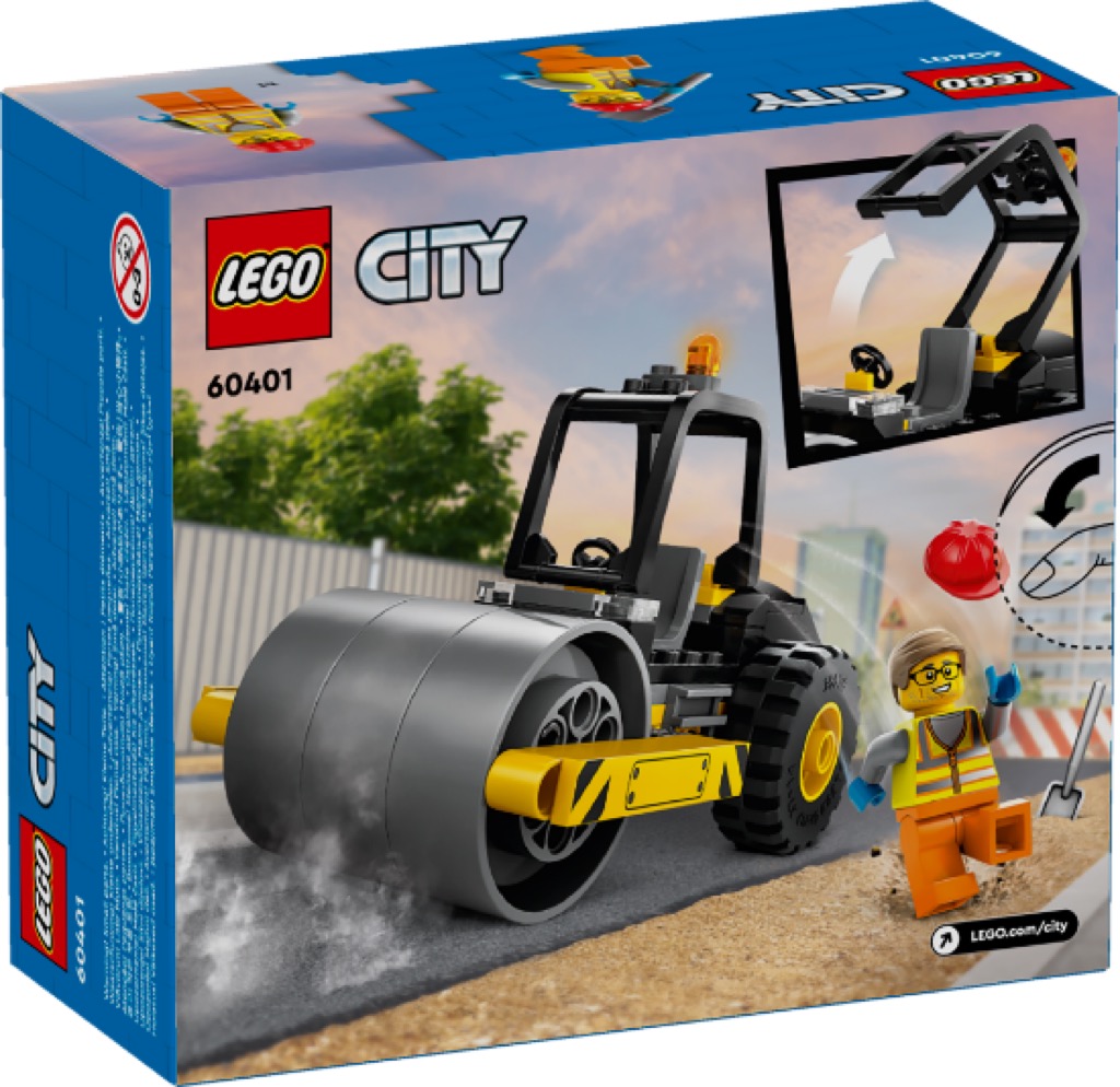 เลโก้ LEGO City 60401 Construction Steamroller
