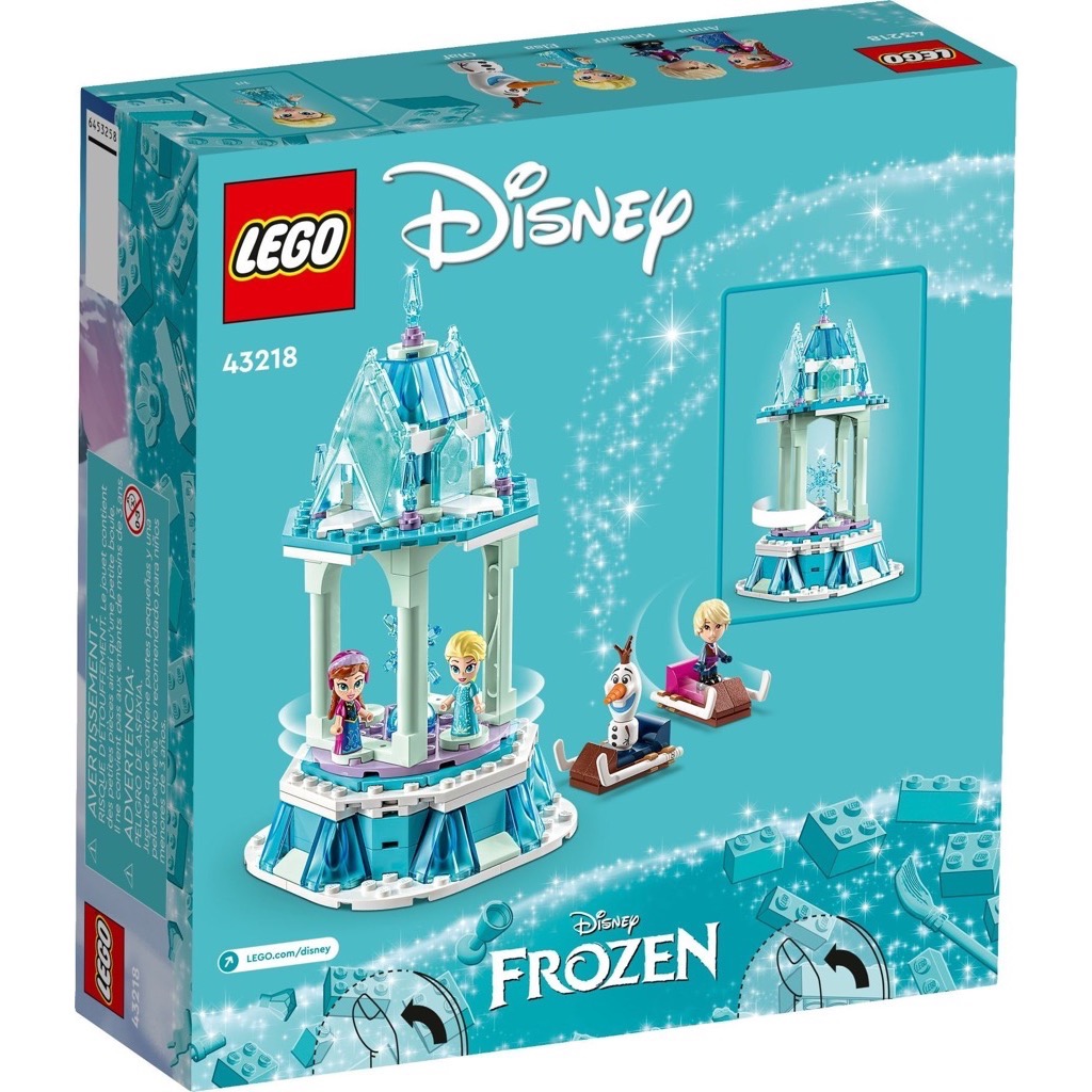 เลโก้ LEGO Disney 43218 Anna and Elsa's Magical Carousel