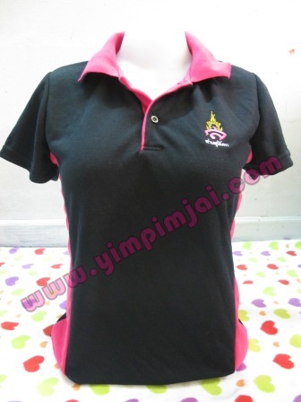 เสื้อโปโลตัดต่อข้างตัว