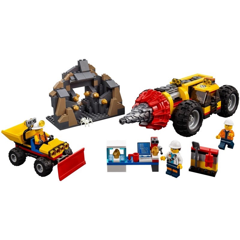 LEGO City 60186 Mining Heavy Driller