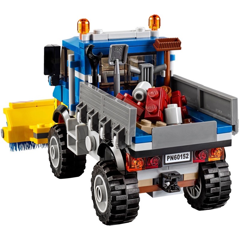 LEGO City 60152 Sweeper & Excavator