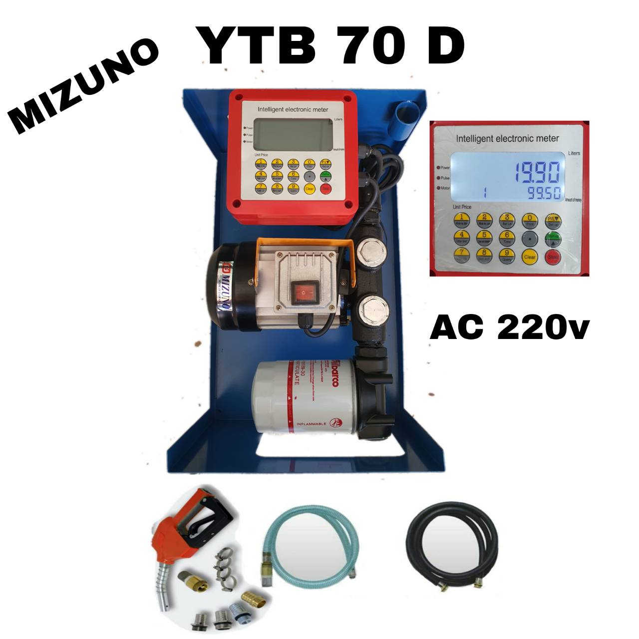 ชุดจ่ายน้ำมัน Mizuno รุ่น YTB 70 D AC220 V