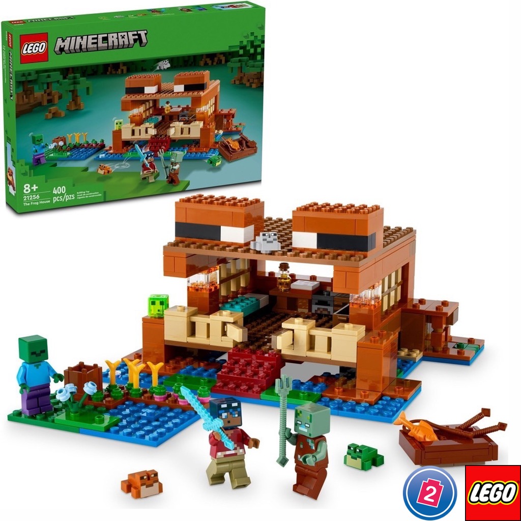 เลโก้ LEGO Minecraft 21256 The Frog House