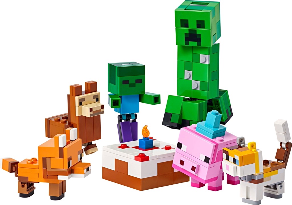 เลโก้ LEGO Exclusives Minecraft 21281 Baby Pig's Birthday Celebration