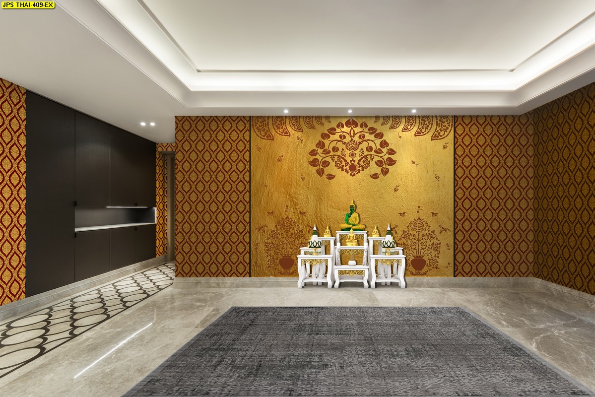 ลายดอกบัว THAI-256