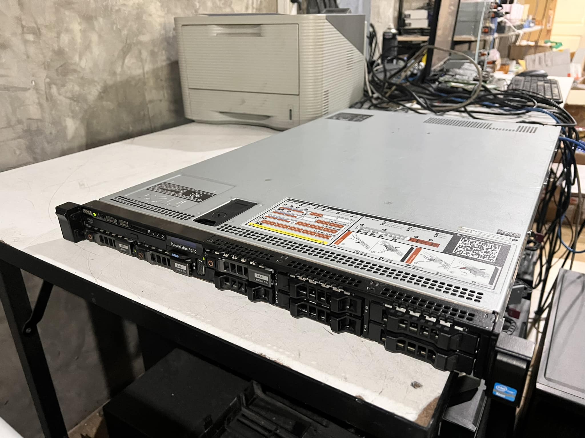 server dell r620 2cpu 32gb เซิฟเวอร์มือสองพร้อมใช้งาน