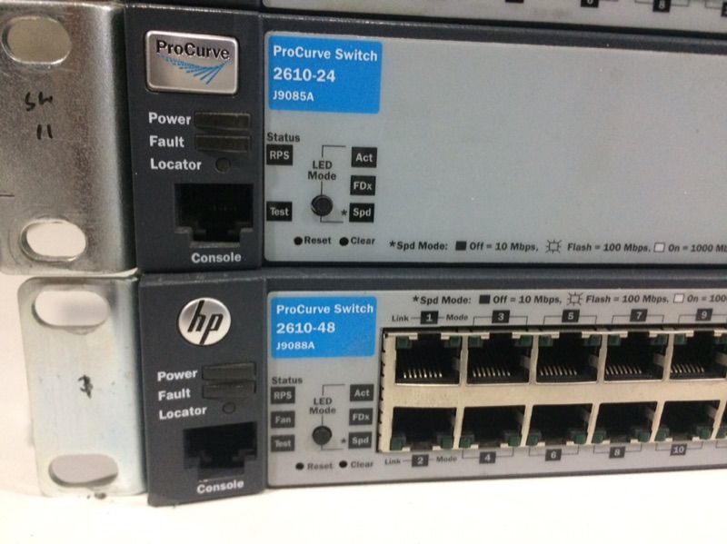 hp procurve 2610 49 port มือ 2 พร้อมใช้งาน