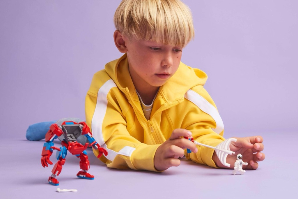 เลโก้ LEGO Super Heroes 76308 Spider-Man Mech vs. Anti-Venom