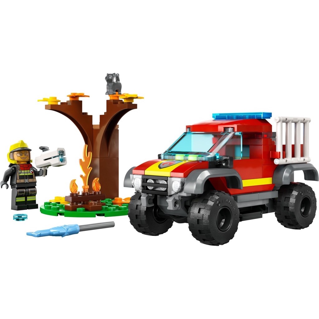 เลโก้ LEGO City 60393 4x4 Fire Truck Rescue