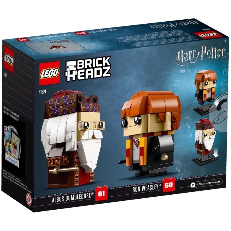 LEGO BrickHeadz 41621 Ron Weasley & Albus Dumbledore