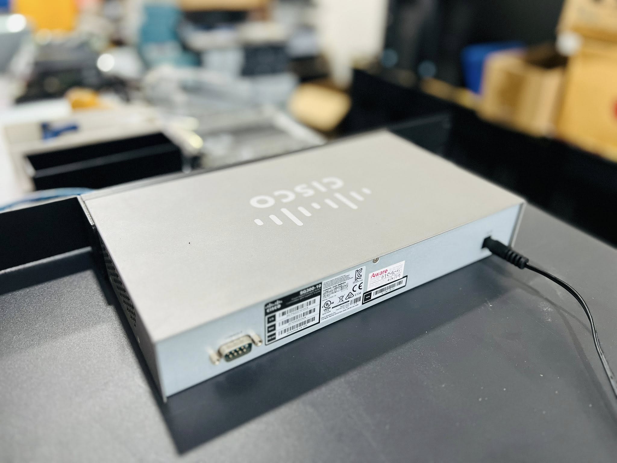 Switch Cisco SG300 10port Gigabit สวิทซิสโก้มือสองพร้อมใช้งาน