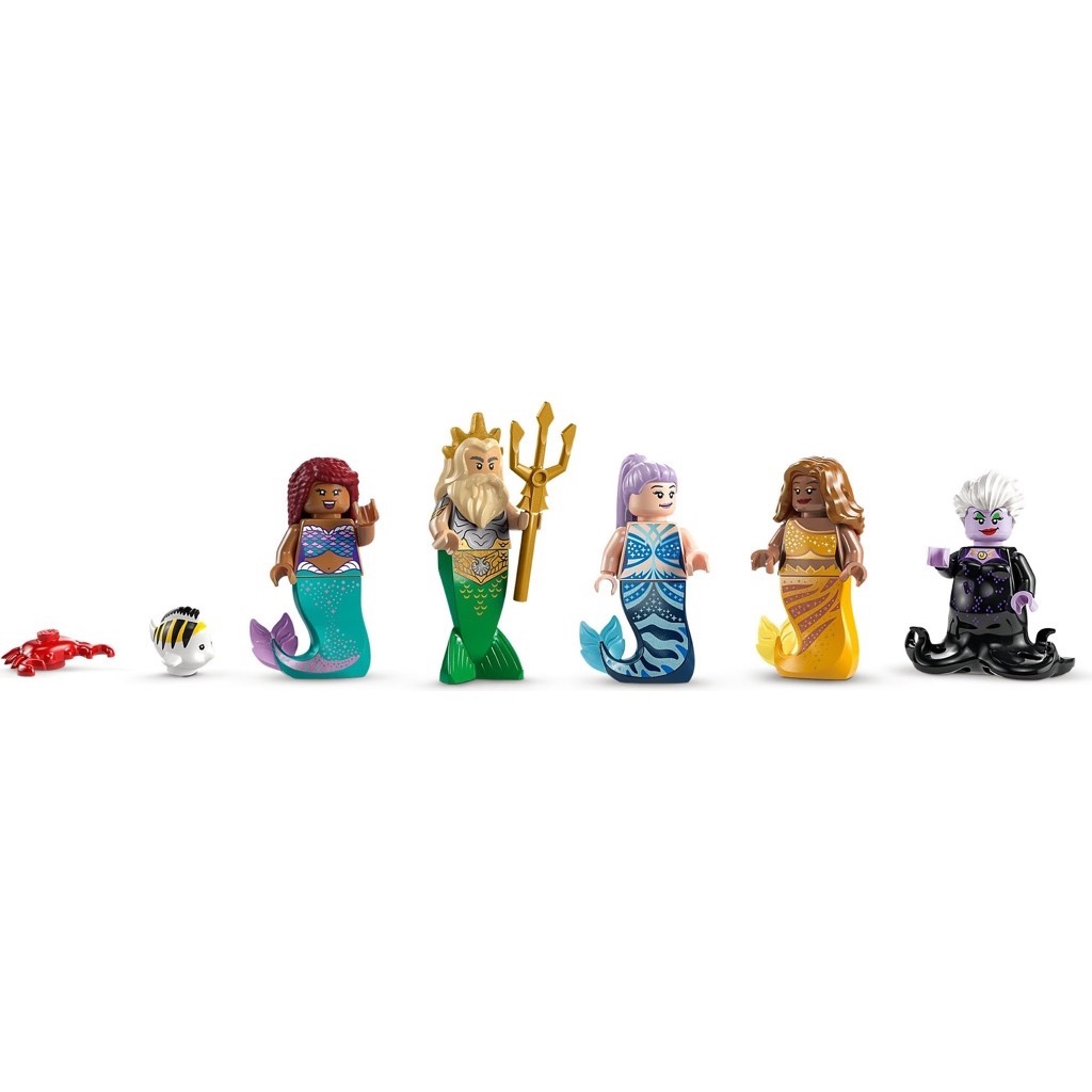 เลโก้ LEGO Exclusives 43225 Disney - The Little Mermaid Royal Clamshell (มีกล่องกระดาษตรงรุ่น)