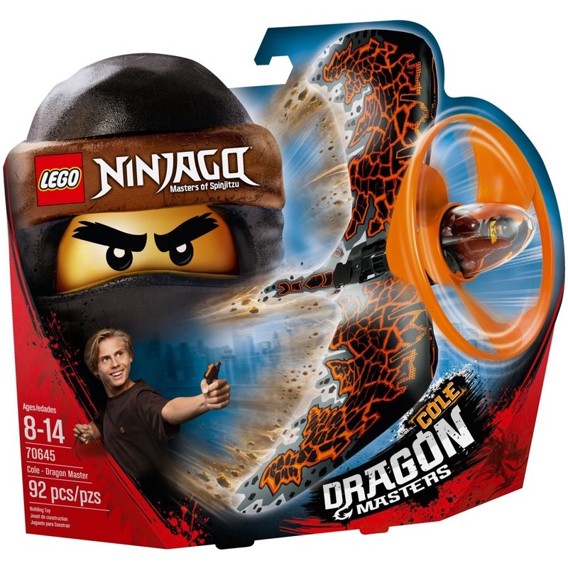 LEGO Ninjago 70645 Cole - Dragon Master