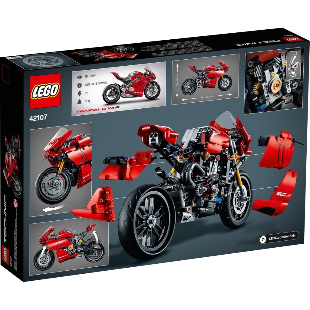 เลโก้ LEGO Technic 42107 Ducati Panigale V4 R