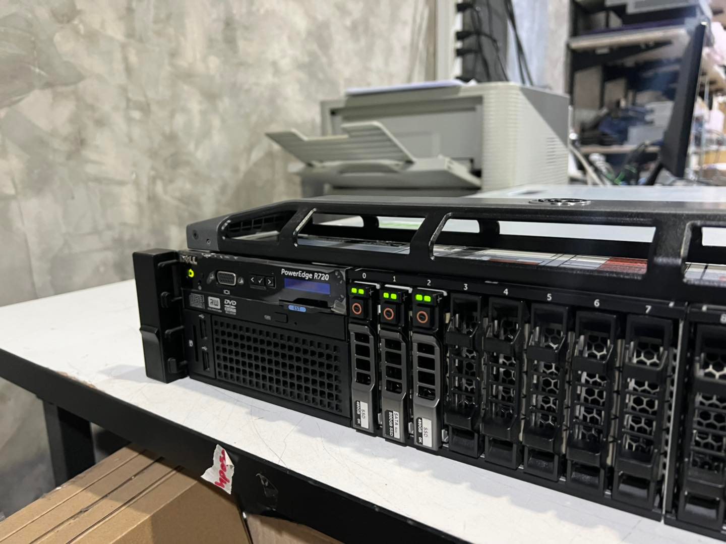 Server dell r720 2cpu 32gb server มือสองพร้อมใช้งาน