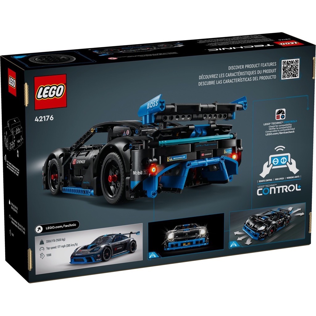 เลโก้ LEGO Technic 42176 Porsche GT4 e-Performance Race Car