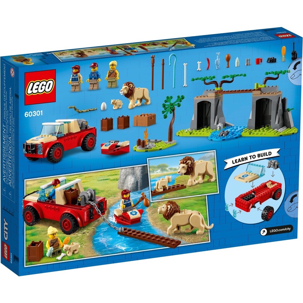 เลโก้ LEGO City 60301 Wildlife Rescue Off-Roader