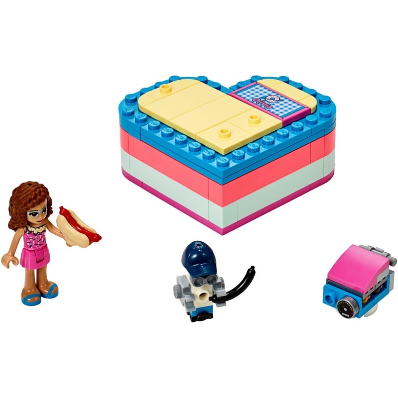 LEGO Friends 41387 Olivia's Summer Heart Box
