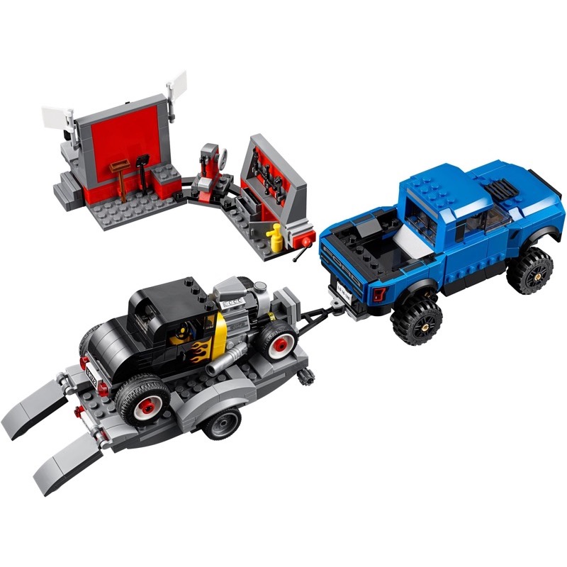 LEGO Speed Champions 75875 FORD F-150 Raptor & FORD Model A Hot Rod