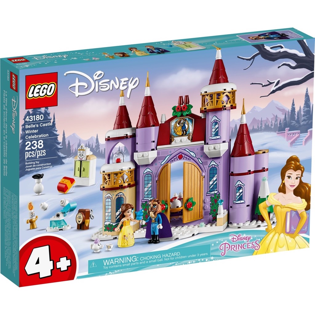 เลโก้ LEGO Disney 43180 Belle's Castle Winter Celebration