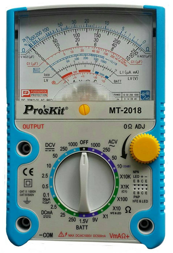 Analog Multimeter Pro'skit MT-2018 Original